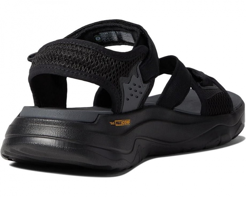 Black Teva Zymic Women's Sandals | 80326-YDWM