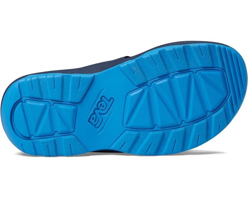 Blue Teva Hurricane Verge Slide Kids' Sandals | 54093-ZLXF