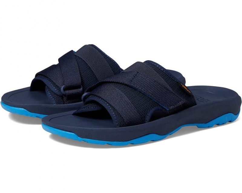 Blue Teva Hurricane Verge Slide Kids\' Sandals | 54093-ZLXF