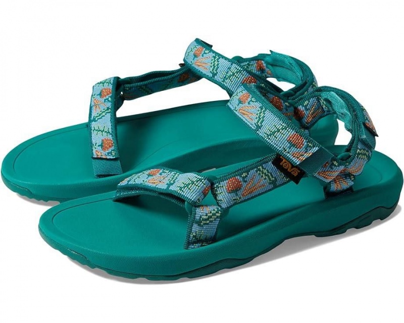 Blue Teva Hurricane Xlt2 Kids\' Sandals | 73596-JCUM