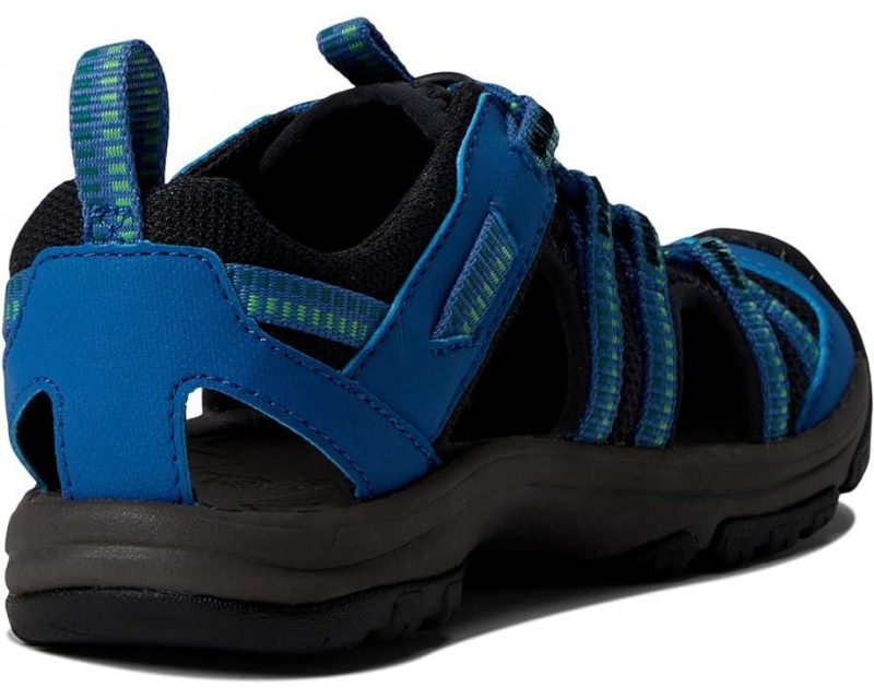 Blue Teva Manatee Kids' Sandals | 50361-XCED