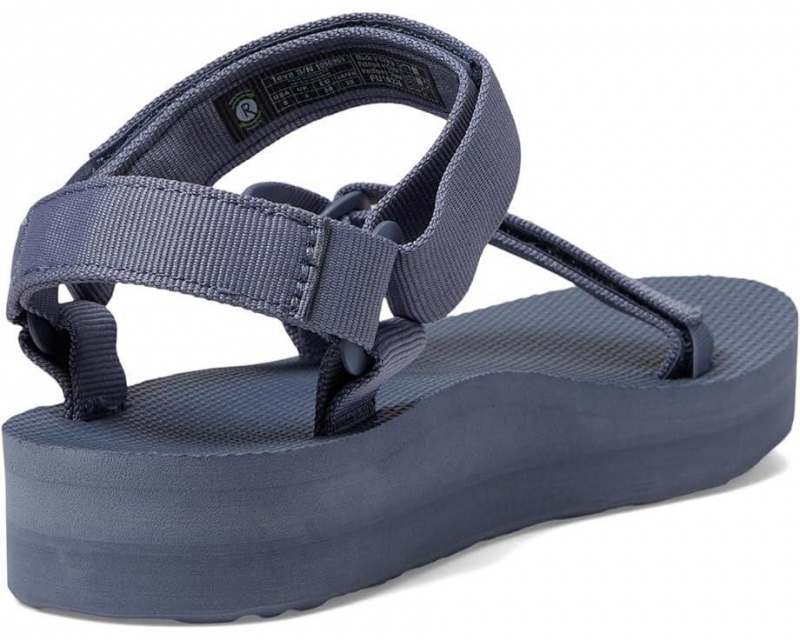 Blue Teva Midform Universal Women's Sandals | 69738-JEOA