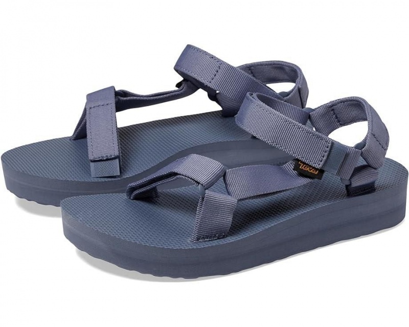 Blue Teva Midform Universal Women\'s Sandals | 69738-JEOA