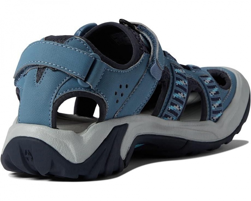 Blue Teva Omnium Women's Sandals | 36197-DKWN