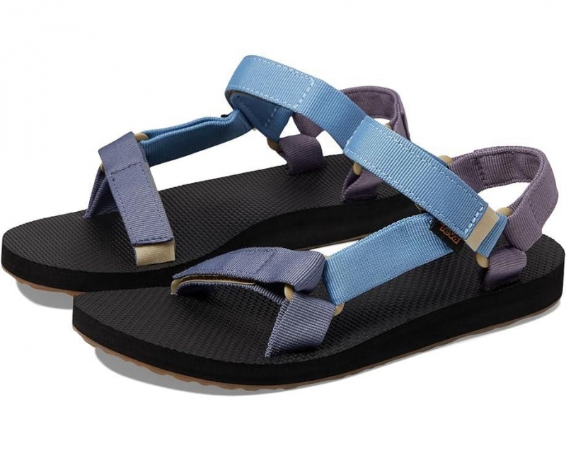 Blue Teva Original Universal Women\'s Sandals | 83041-UJLF