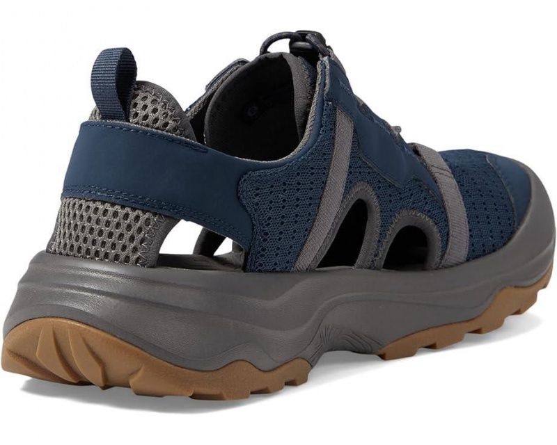 Blue Teva Outflow Ct Men's Sandals | 35791-MFPS