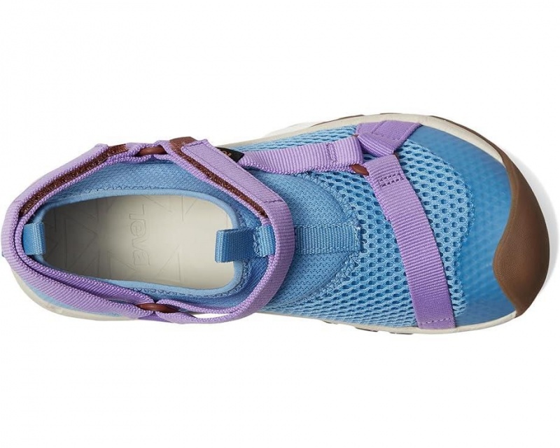 Blue Teva Outflow Universal Kids' Sandals | 81926-ZLAR