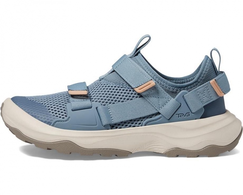 Blue Teva Outflow Universal Women's Sandals | 58791-LUZW