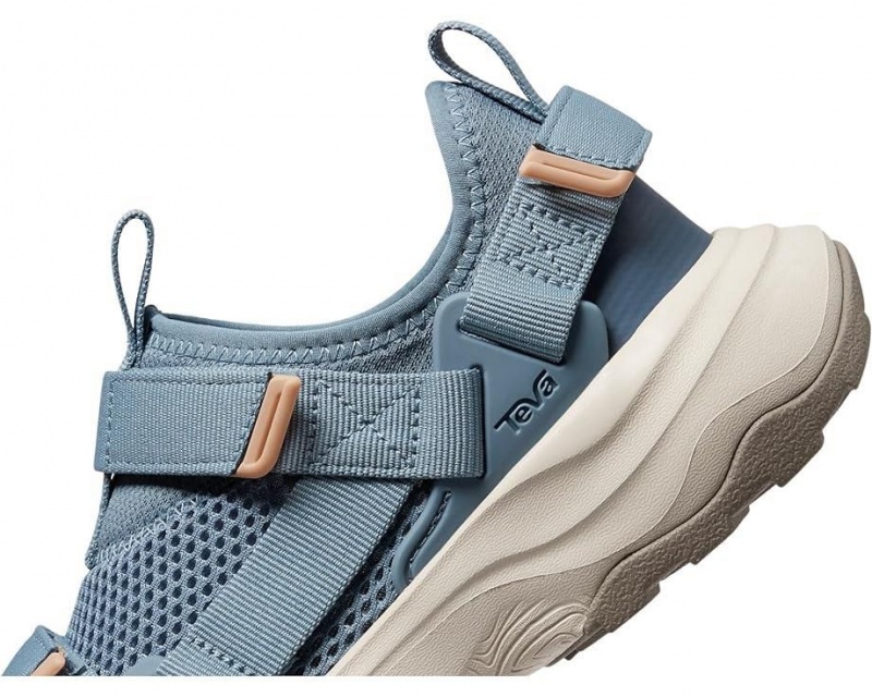 Blue Teva Outflow Universal Women's Sandals | 58791-LUZW