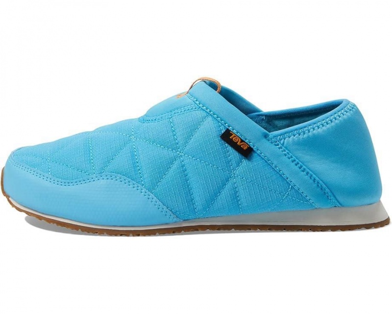 Blue Teva Reember Kids' Sneakers | 90314-JHAD