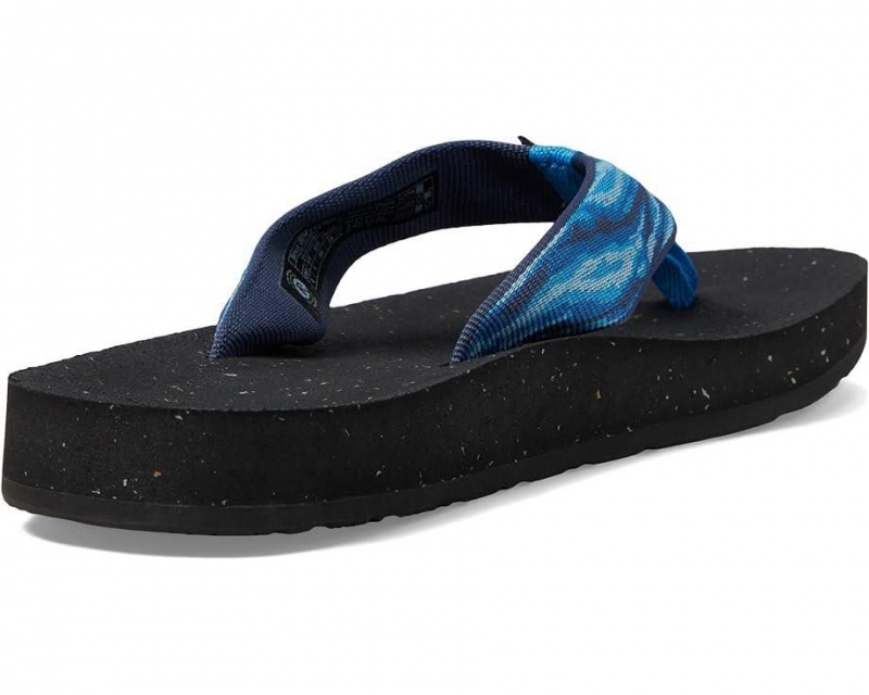 Blue Teva Reflip Women's Flip Flops | 50476-LAXY