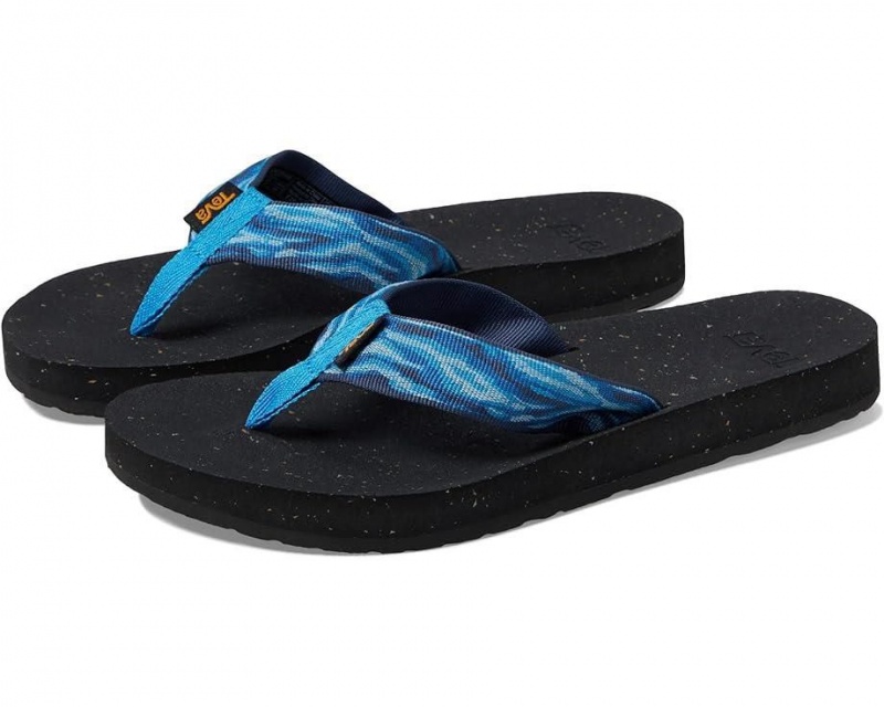 Blue Teva Reflip Women\'s Flip Flops | 50476-LAXY