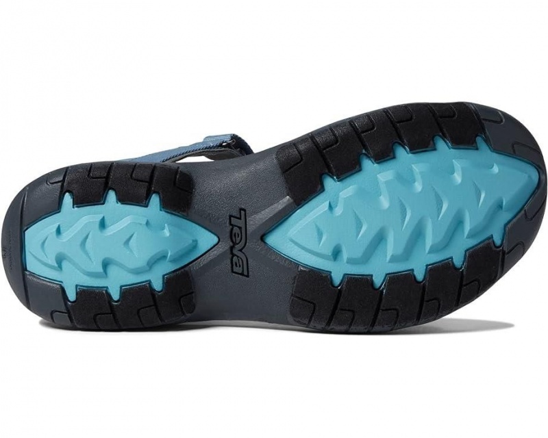 Blue Teva Verra Women's Sandals | 15608-CDPU