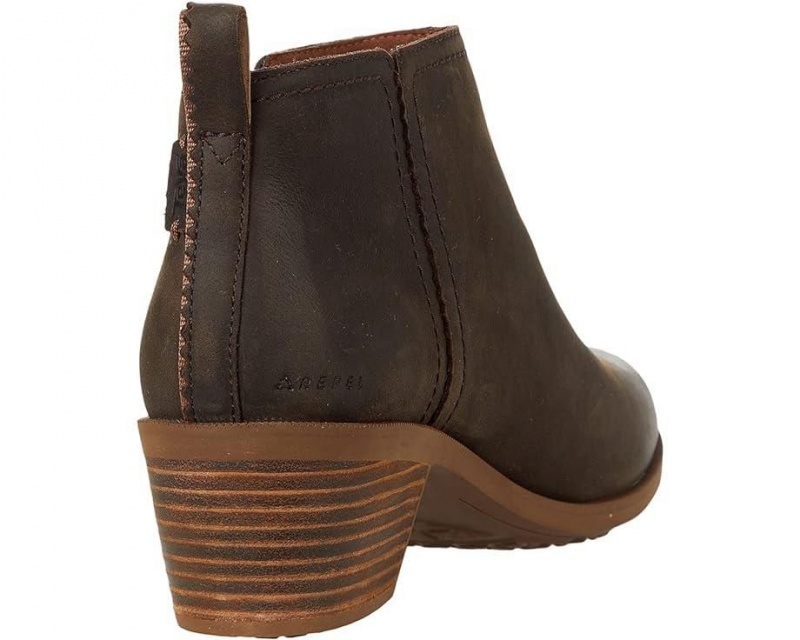 Brown Teva Anaya Bootie Rr Women's Boots | 05247-FOHV