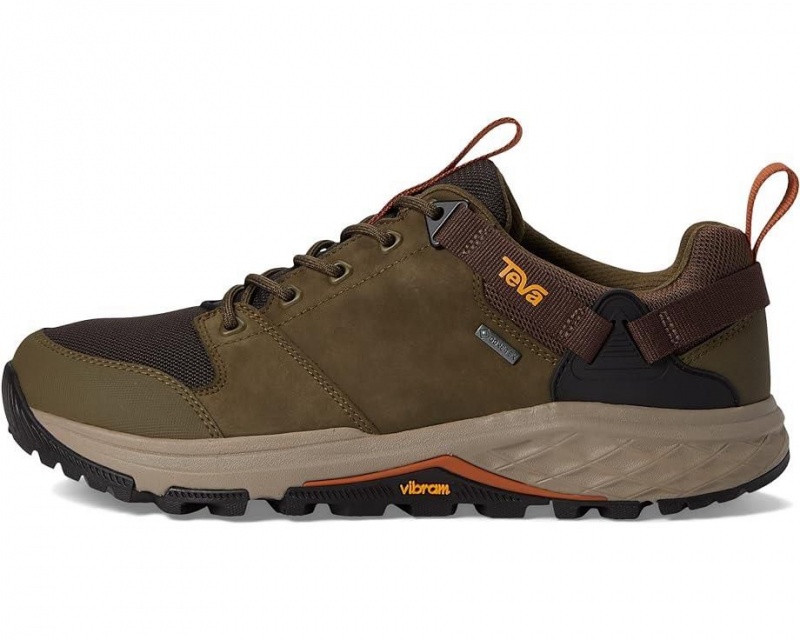 Brown Teva Grandview Gtx Low Men's Hiking Shoes | 82759-LZIS