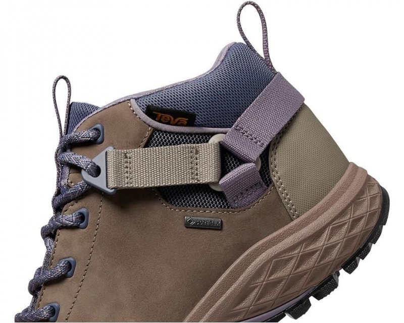 Brown Teva Grandview Gtx Women's Hiking Boots | 90784-DHPT