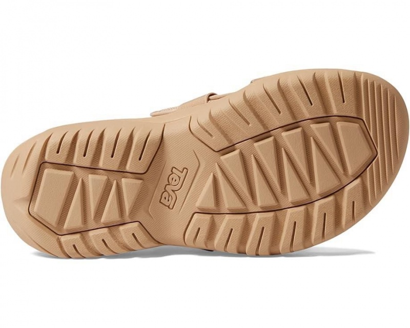 Brown Teva Hurricane Verge Slide Women's Sandals | 91267-KPOW