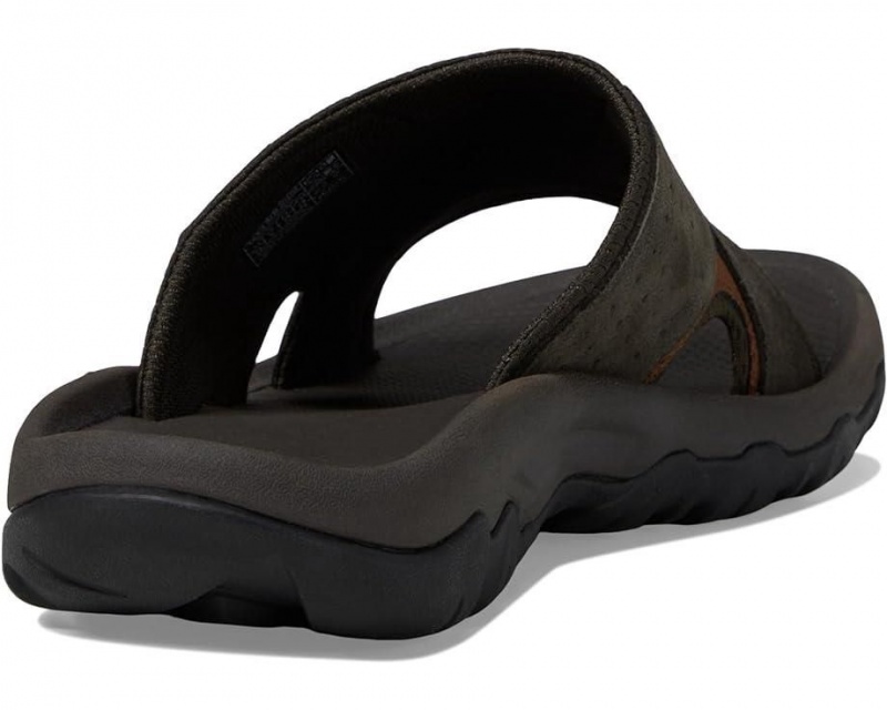 Brown Teva Katavi 2 Slide Men's Sandals | 23140-FSMT