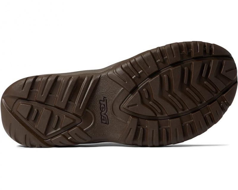 Brown Teva Katavi 2 Thong Men's Flip Flops | 95230-PWAO