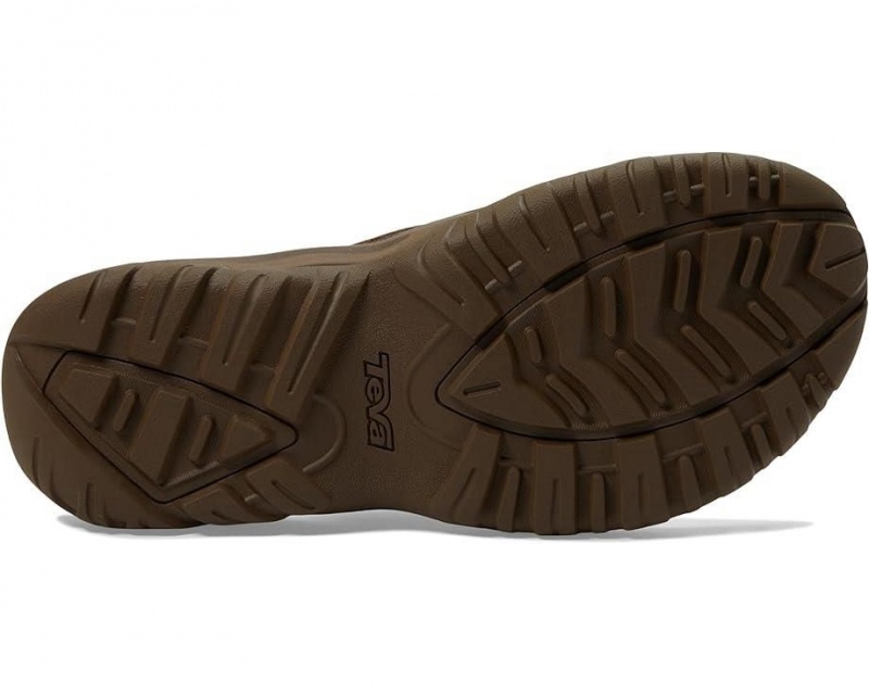 Brown Teva Katavi 2 Thong Men's Flip Flops | 18974-DLCO