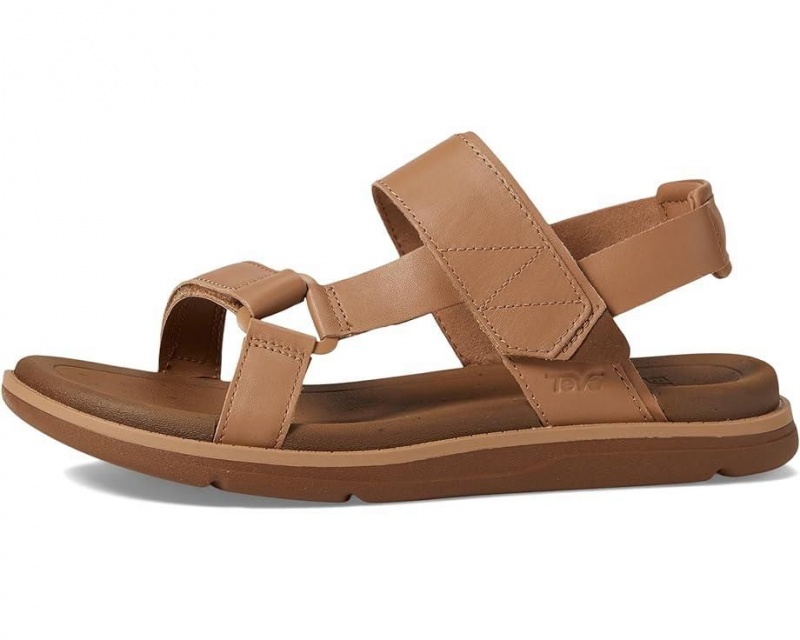 Brown Teva Madera Slingback Women's Sandals | 28046-UKHV