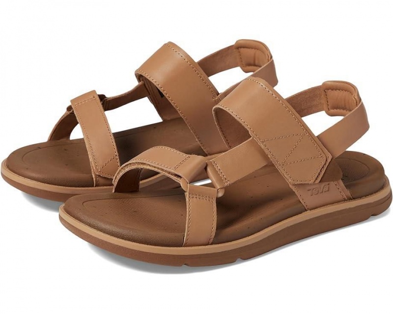 Brown Teva Madera Slingback Women\'s Sandals | 28046-UKHV