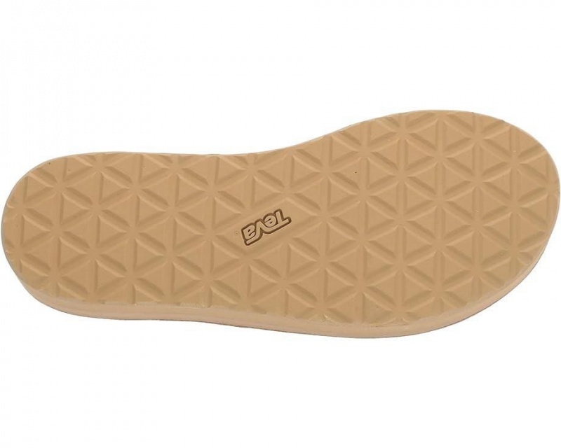 Brown Teva Midform Universal Leather Women's Sandals | 56047-EOAT