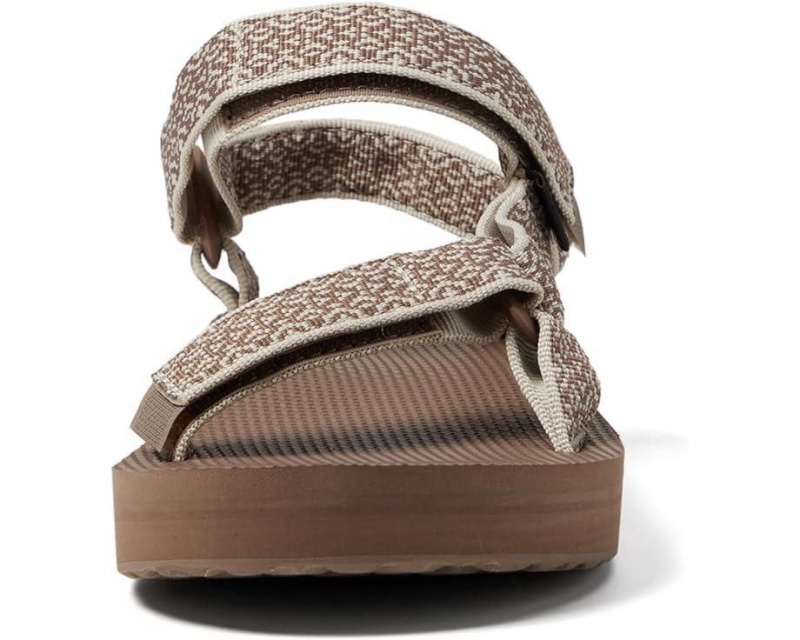 Brown Teva Midform Universal Women's Sandals | 71859-WFDT