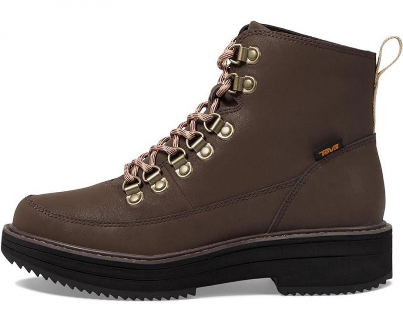 Brown Teva Midform Women's Boots | 43987-AXEP