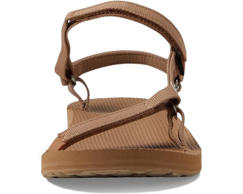 Brown Teva Original Universal Slim Women's Sandals | 43069-NKOI