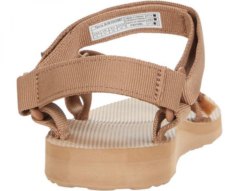 Brown Teva Original Universal Women's Sandals | 39605-PUWC