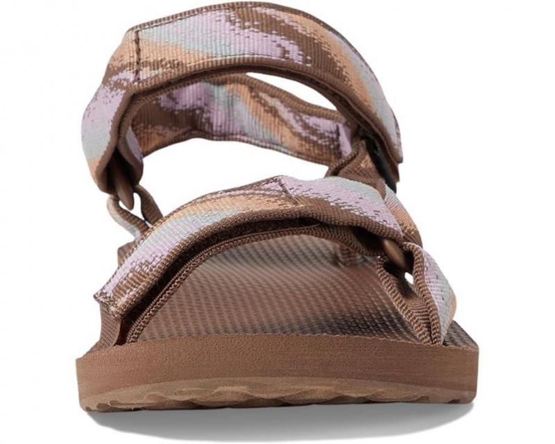 Brown Teva Original Universal Women's Sandals | 25708-IFWU