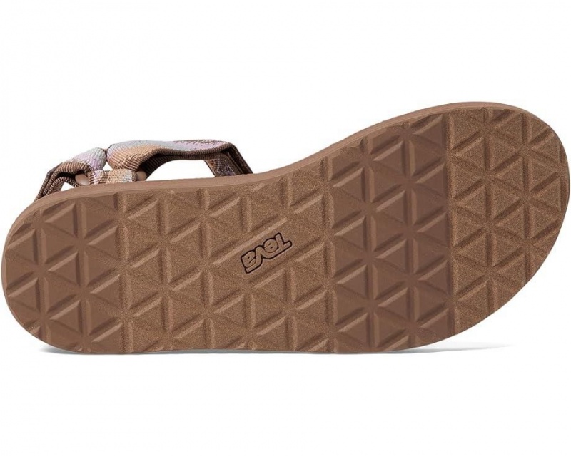 Brown Teva Original Universal Women's Sandals | 25708-IFWU