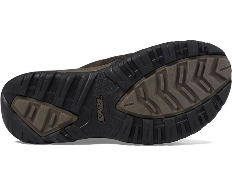 Brown Teva Pajaro Men's Flip Flops | 19068-CNRF