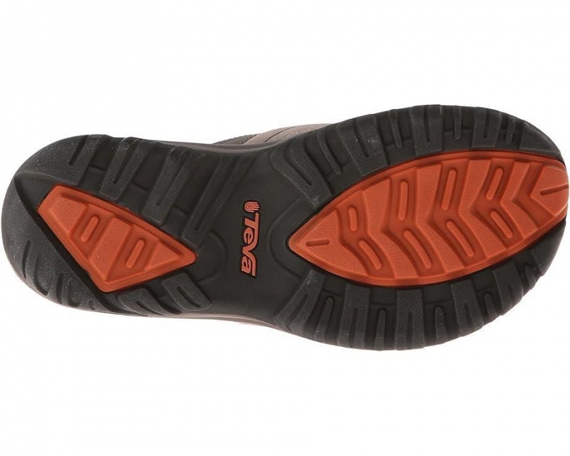 Brown Teva Pajaro Men's Flip Flops | 92673-TEYP