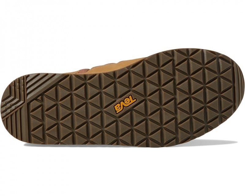 Brown Teva Reember Commute Wp Women's Boots | 84162-DTMR