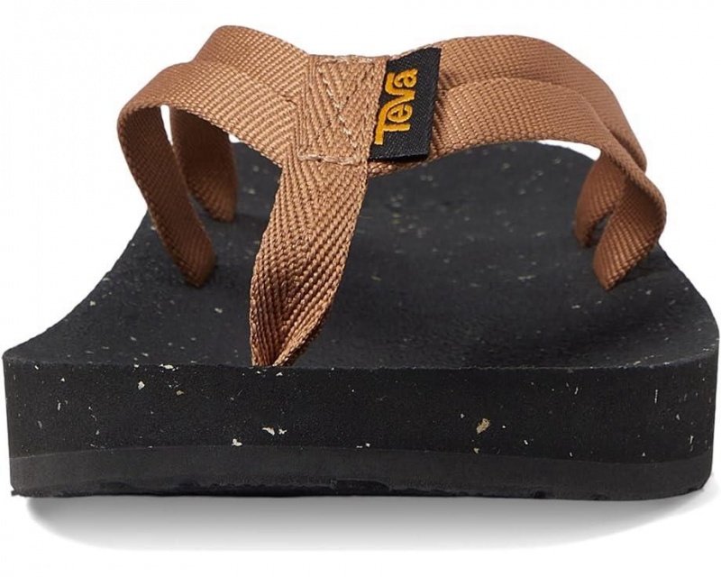 Brown Teva Reflip Strappy Women's Flip Flops | 62983-ZPNT