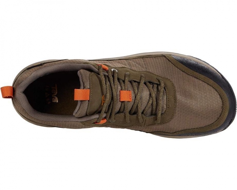 Brown Teva Ridgeview Low Men's Hiking Shoes | 60917-XICL