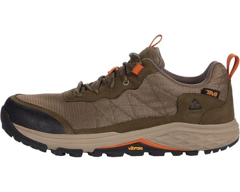 Brown Teva Ridgeview Low Men's Hiking Shoes | 60917-XICL