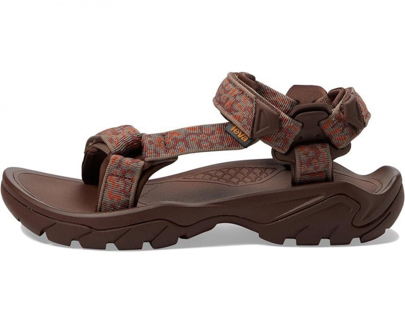 Brown Teva Terra Fi 5 Universal Women's Sandals | 23564-UDKC