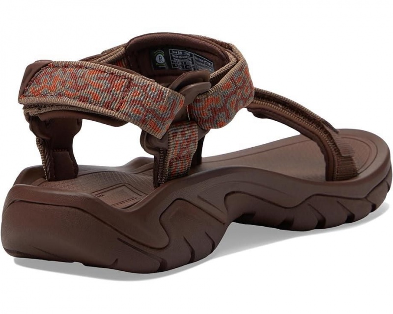 Brown Teva Terra Fi 5 Universal Women's Sandals | 23564-UDKC