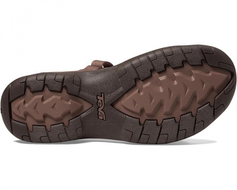 Brown Teva Verra Women's Sandals | 72089-KNEQ