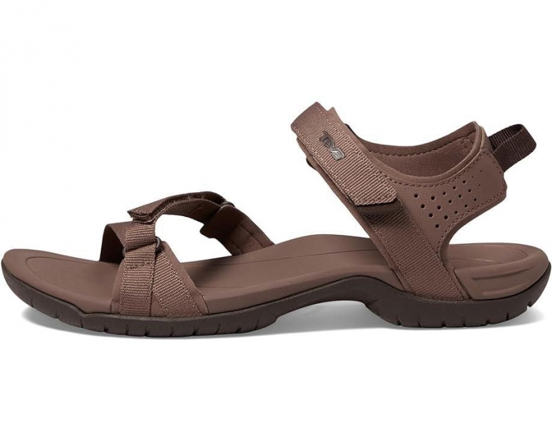 Brown Teva Verra Women's Sandals | 72089-KNEQ