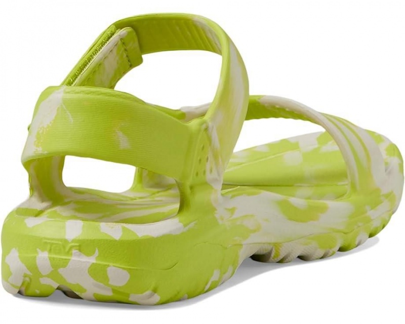 Green Teva Hurricane Drift Huemix Women's Sandals | 96047-MAPQ