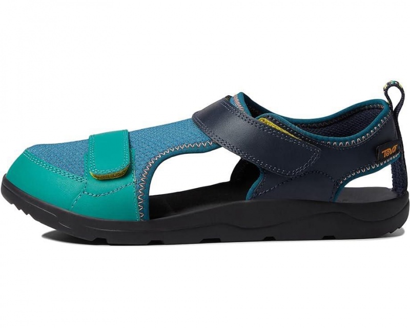 Green Teva Hurricane Seekado Kids' Sandals | 35602-RJFD