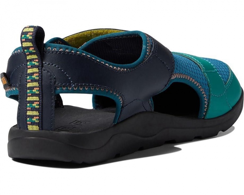 Green Teva Hurricane Seekado Kids' Sandals | 35602-RJFD