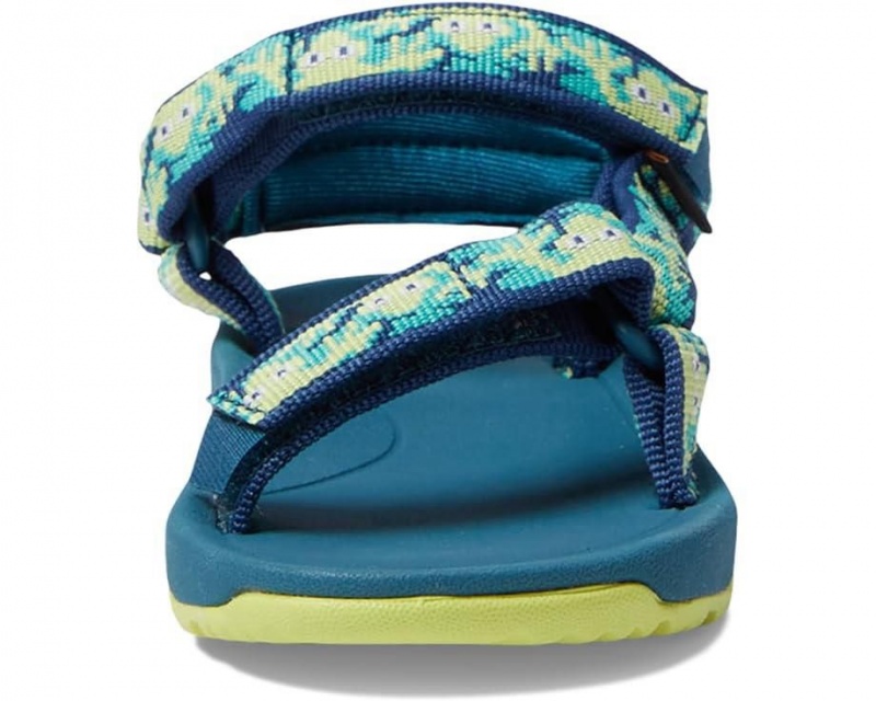 Green Teva Hurricane Xlt2 Kids' Sandals | 81976-PCYH