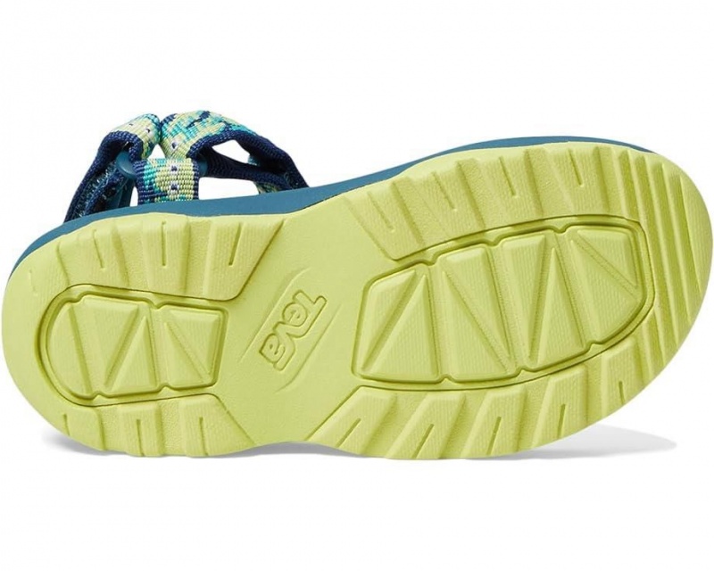 Green Teva Hurricane Xlt2 Kids' Sandals | 81976-PCYH