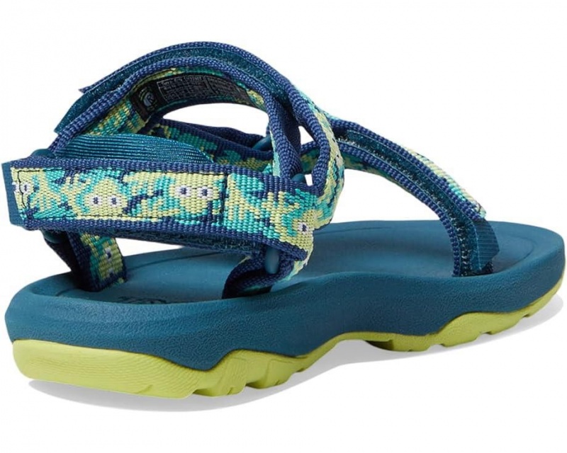 Green Teva Hurricane Xlt2 Kids' Sandals | 81976-PCYH