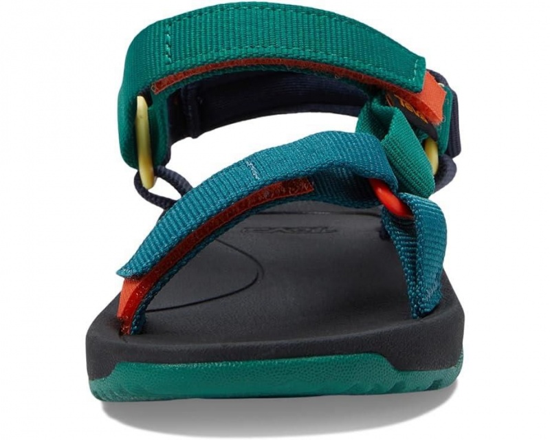 Green Teva Hurricane Xlt2 Kids' Sandals | 76549-XZQB